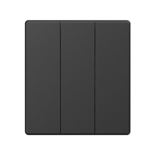 VIDEX NOTA 3-Gang One-Way Switch – Coal Black – image 2