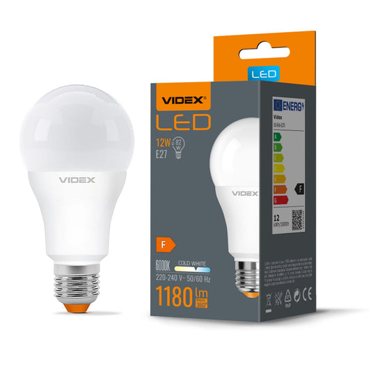 VIDEX A60 LED-pirn 12 W E27, 6000 K
