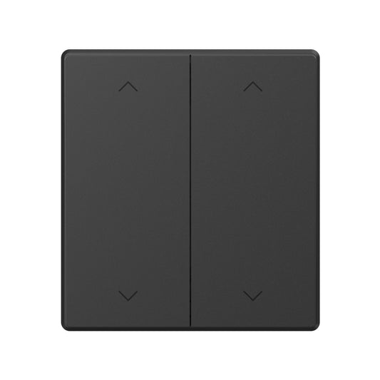 VIDEX NOTA 2-Gang Two-Way Switch – Coal Black – image 2