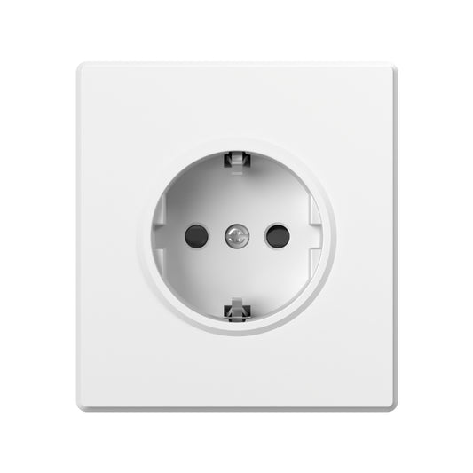 VIDEX NOTA Single Schuko Socket – White Matte – image 2