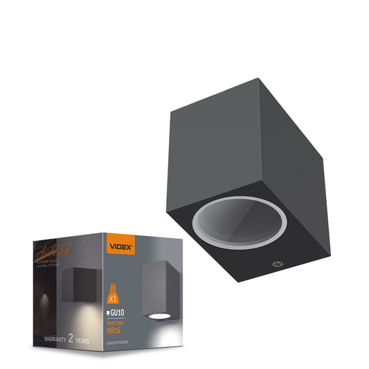 VIDEX AR011G facade light 50W grey — official view 2