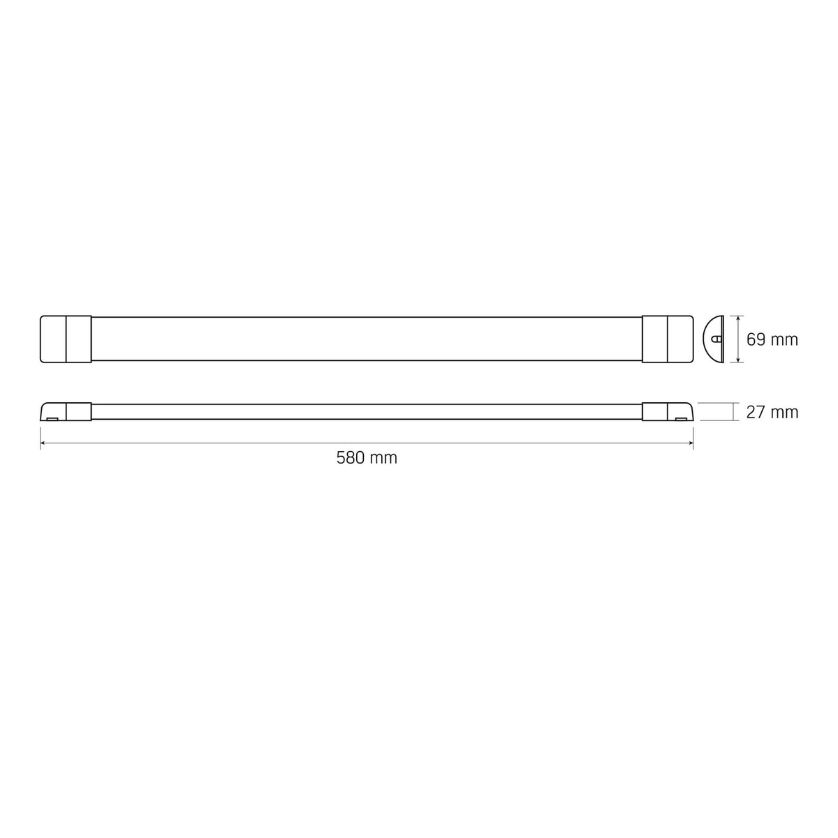 VIDEX BN02-1806CW linear light 18W white — official view 14