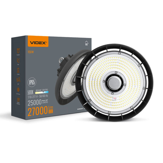 VIDEX HB01-1505B high bay light 150W black — official view 2