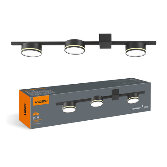 VIDEX SPF32-3B spotlight fixture 30W black — official view 2