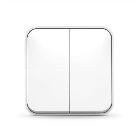 VIDEX BINERA Surface-mounted switch 2 gang 1 way IP20 White – image 2
