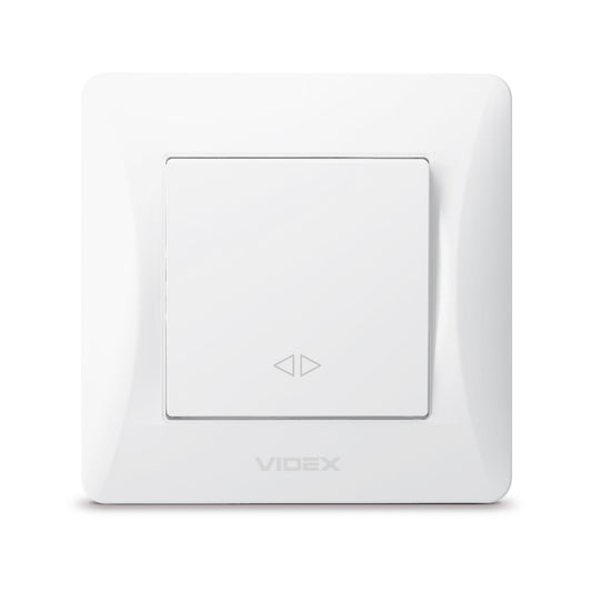 VIDEX BINERA Switch 1 gang intermediate White – image 2