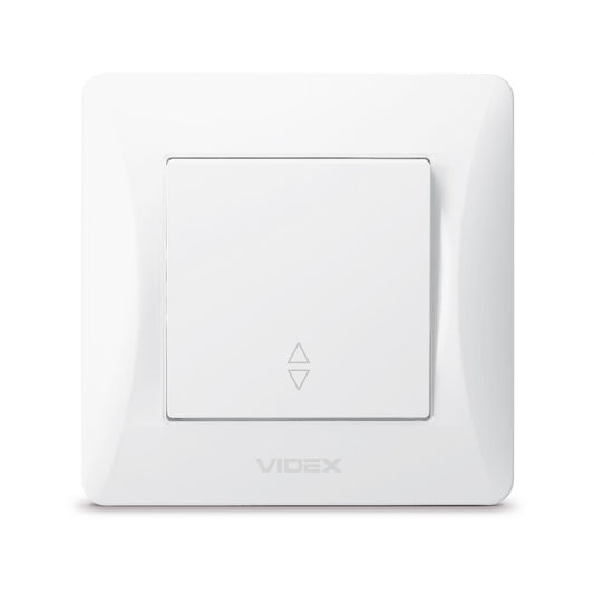 VIDEX BINERA Switch 1 gang pass White – image 2