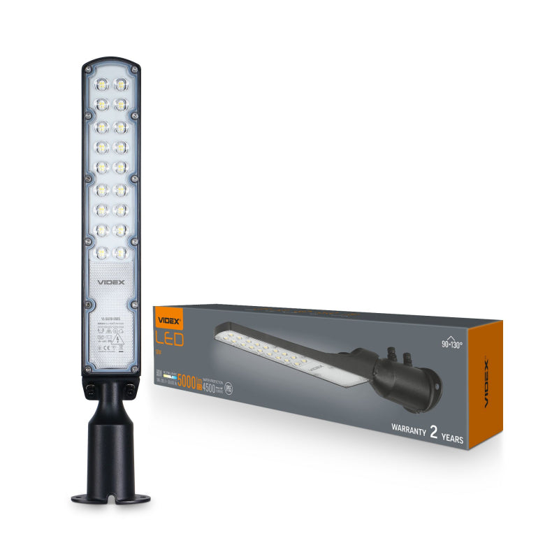 LED tänavavalgusti VIDEX IP65 SLE18 50W 5000Lm 5000K 220V