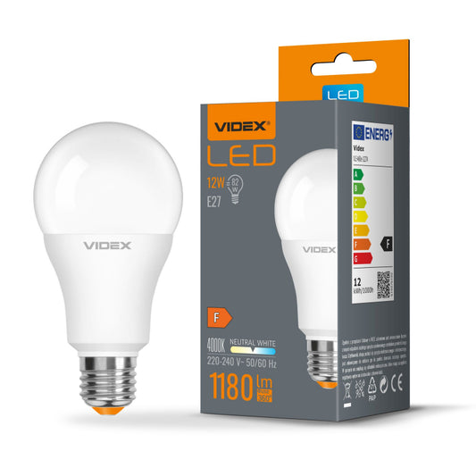 VIDEX A60 LED-pirn 12 W E27, 4000 K