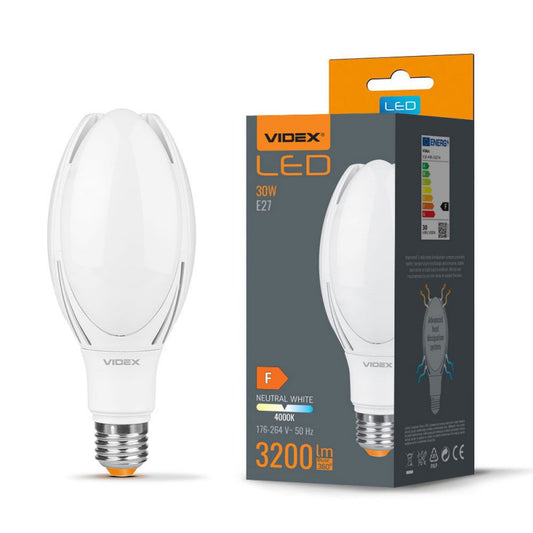 VIDEX A96 suure võimsusega LED-pirn 30 W E27, 4000 K