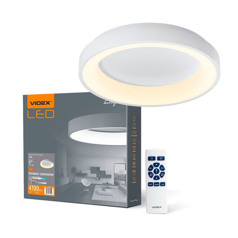 LED-laevalgusti VIDEX-LED-EDGE-RC-72W-WHITE