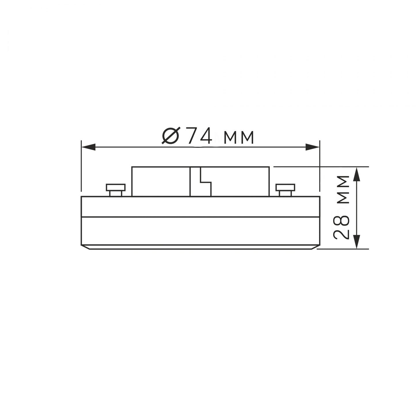 VIDEX GX53 LED bulb 12 W, 4000 K – official product image 6