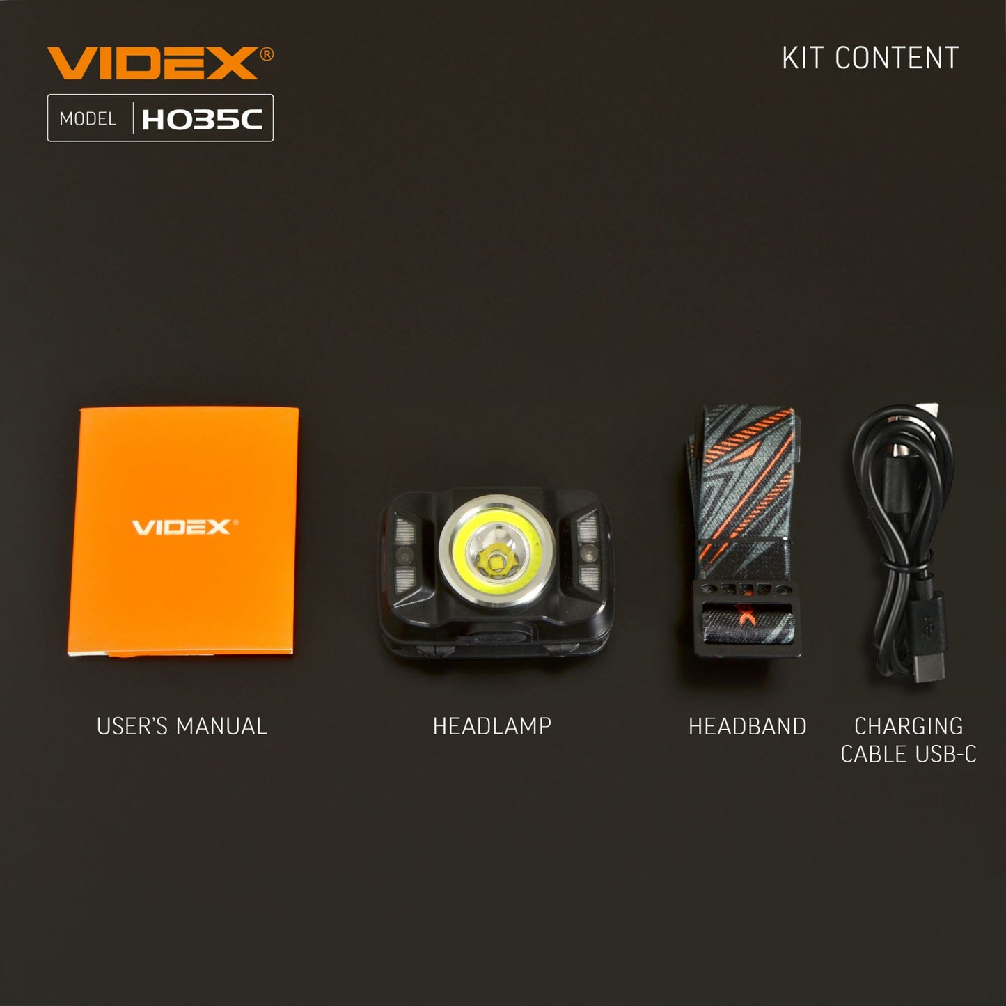 LED Headlamp VIDEX VLF-H035C 410 Lm 5000K – official image 27