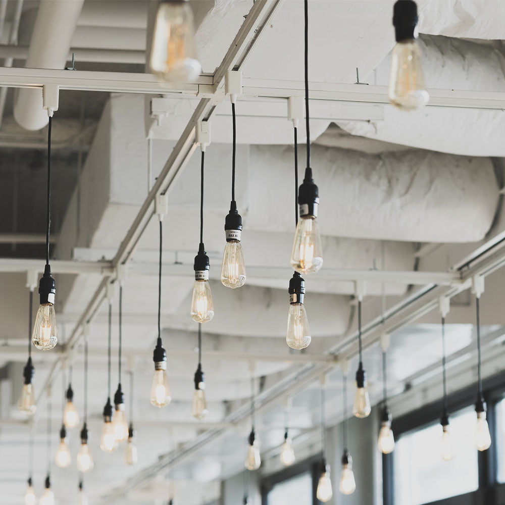 VIDEX ST64FD dimmable filament bulb in a decorative interior