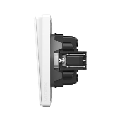 VIDEX NOTA 2-Gang Intermediate Switch – White Matte – image 3