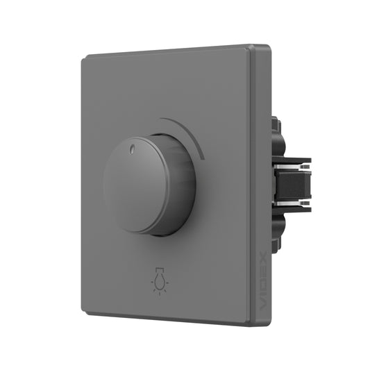 VIDEX NOTA 600 W One-Way Dimmer – Grey Graphite – image 1