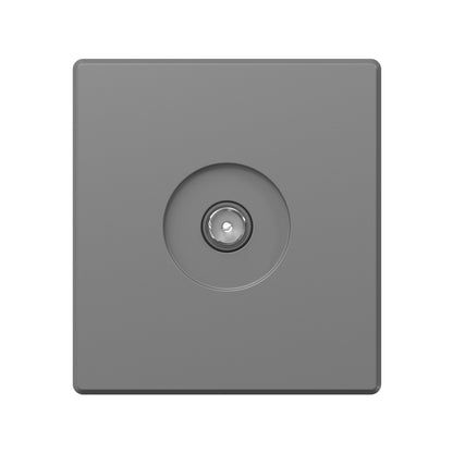 VIDEX NOTA Single TV Socket – Grey Graphite – image 2