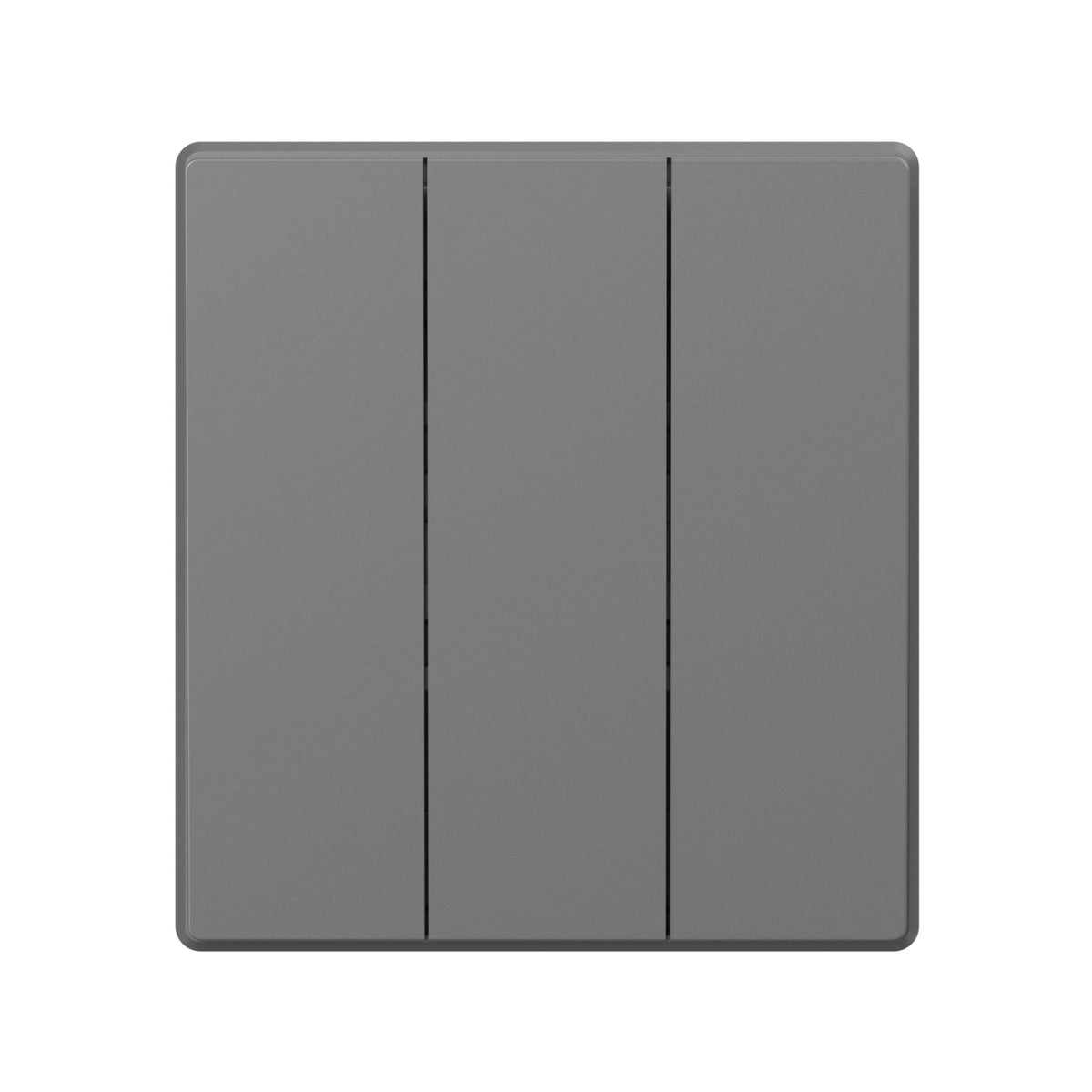 VIDEX NOTA 3-Gang One-Way Switch – Grey Graphite – image 2