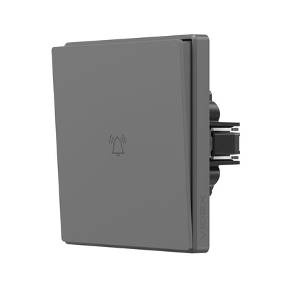 VIDEX NOTA Doorbell Button – Grey Graphite – image 1