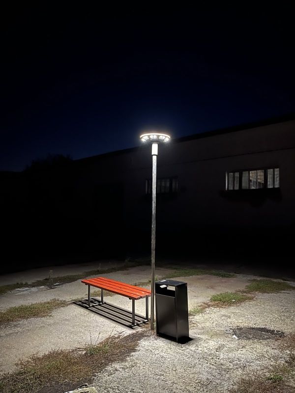 Solar Park Light VIDEX VL-GLSO-1254-S with Motion Sensor, 1400 lm, 3000 K / 5000 K - official VIDEX image 10