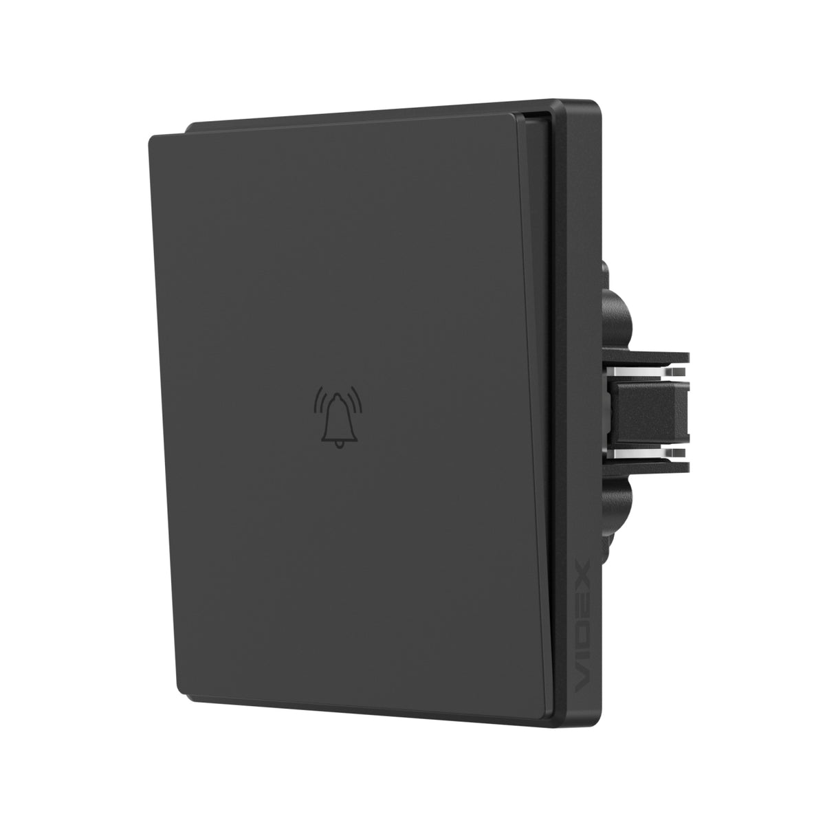 VIDEX NOTA Doorbell Button – Coal Black – image 1