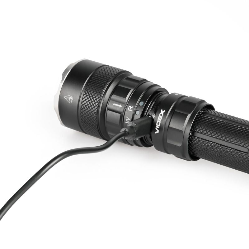 Tactical LED Flashlight VIDEX VLF-AT255RG 2000 Lm 5000K – official image 10