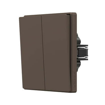 VIDEX NOTA 2-Gang One-Way Switch – Mokko – image 1