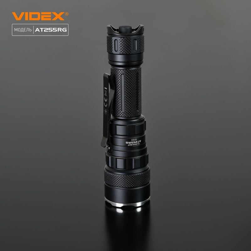 Tactical LED Flashlight VIDEX VLF-AT255RG 2000 Lm 5000K – official image 13