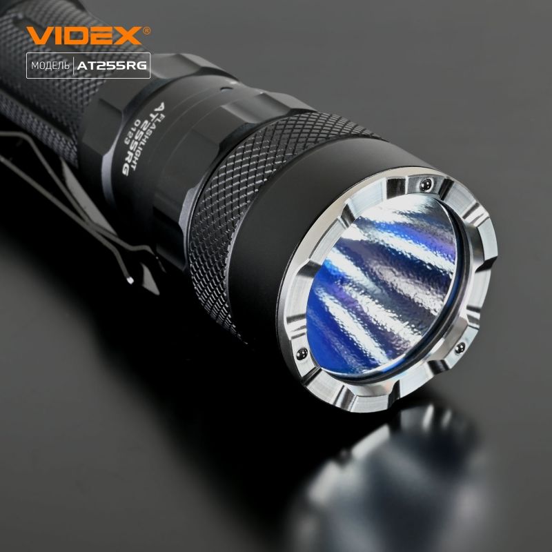 Tactical LED Flashlight VIDEX VLF-AT255RG 2000 Lm 5000K – official image 15
