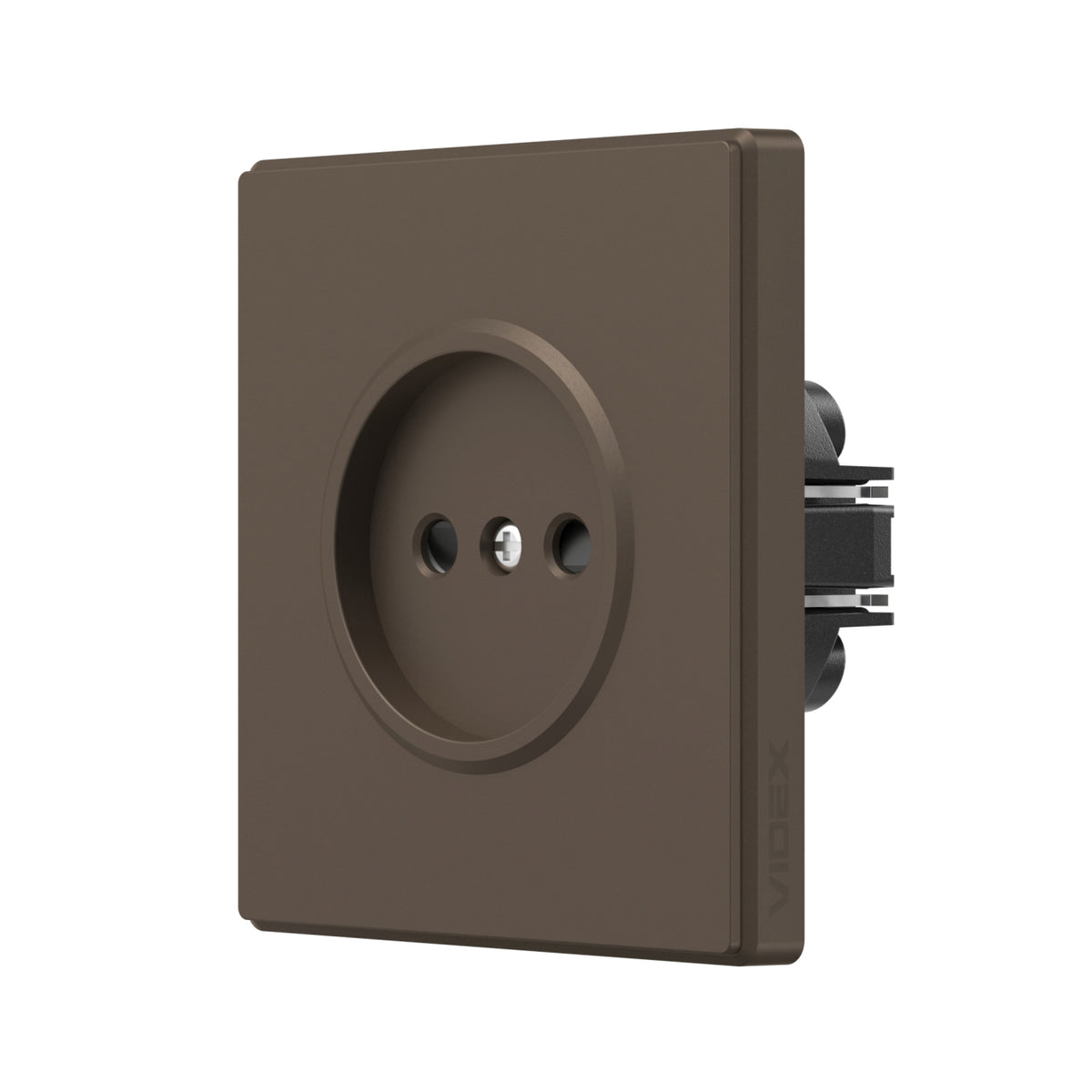VIDEX NOTA Single Socket without Grounding – Mokko – image 1