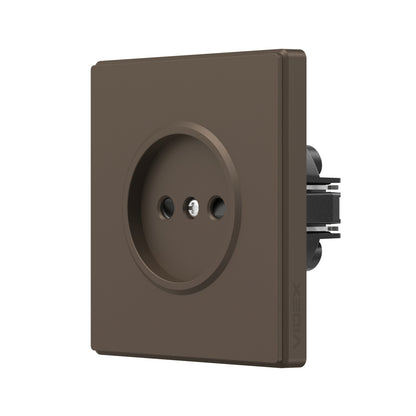VIDEX NOTA Single Socket without Grounding – Mokko – image 1