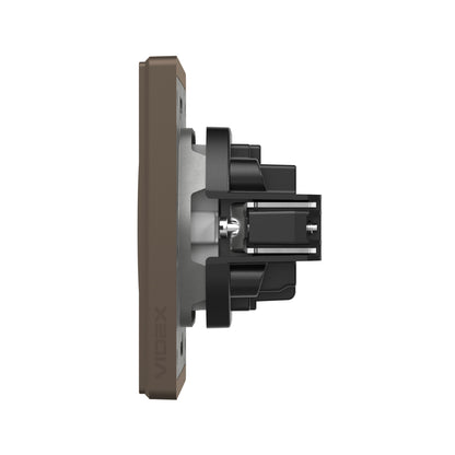 VIDEX NOTA Single Schuko Socket – Mokko – image 3