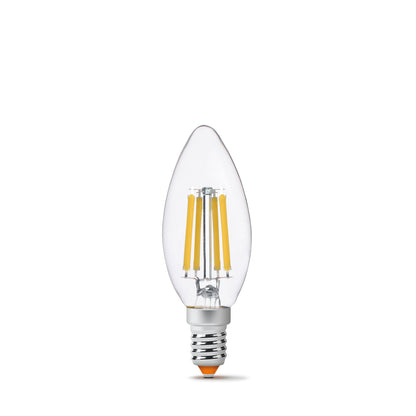 VIDEX C37F clear filament LED bulb