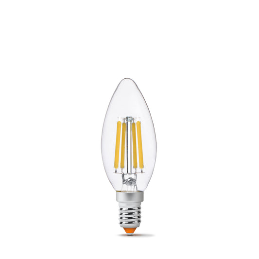 VIDEX C37F clear filament LED bulb