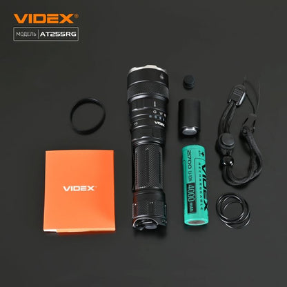 Tactical LED Flashlight VIDEX VLF-AT255RG 2000 Lm 5000K – official image 24