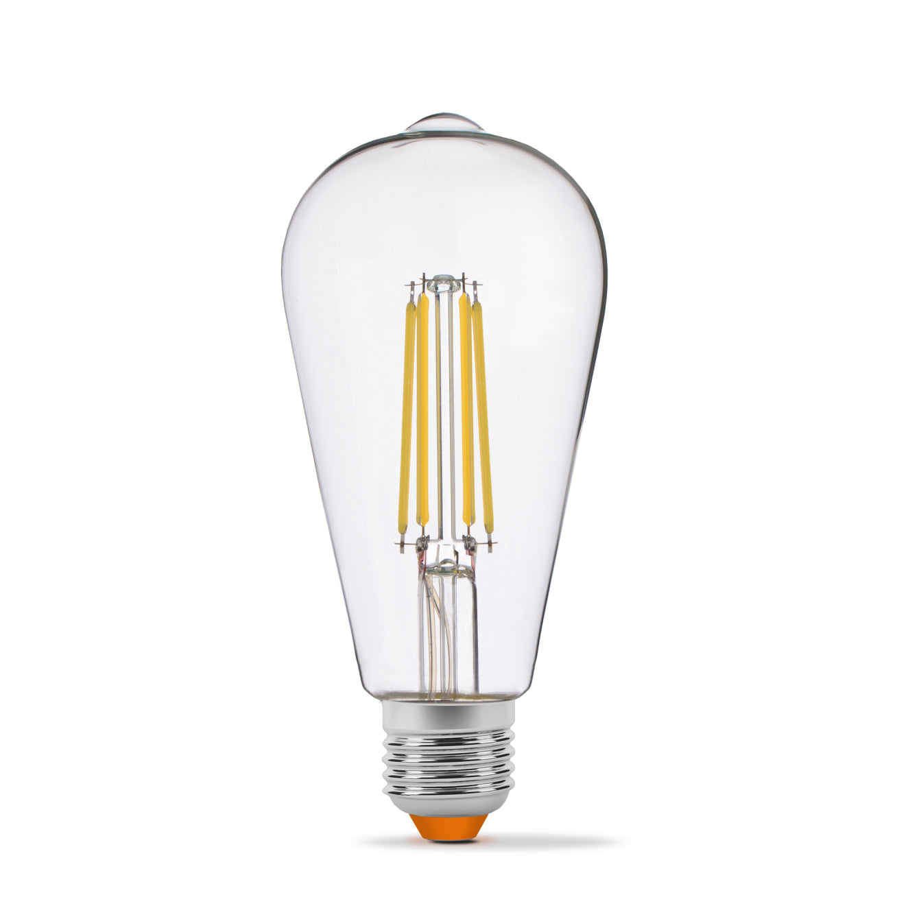 VIDEX ST64FD clear dimmable filament LED bulb