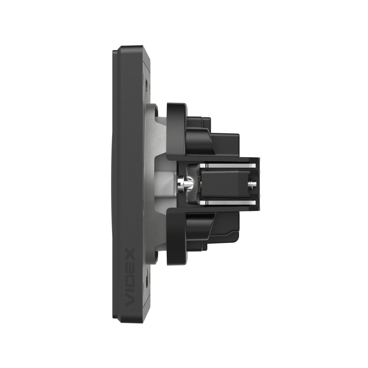 VIDEX NOTA Single Schuko Socket – Coal Black – image 3