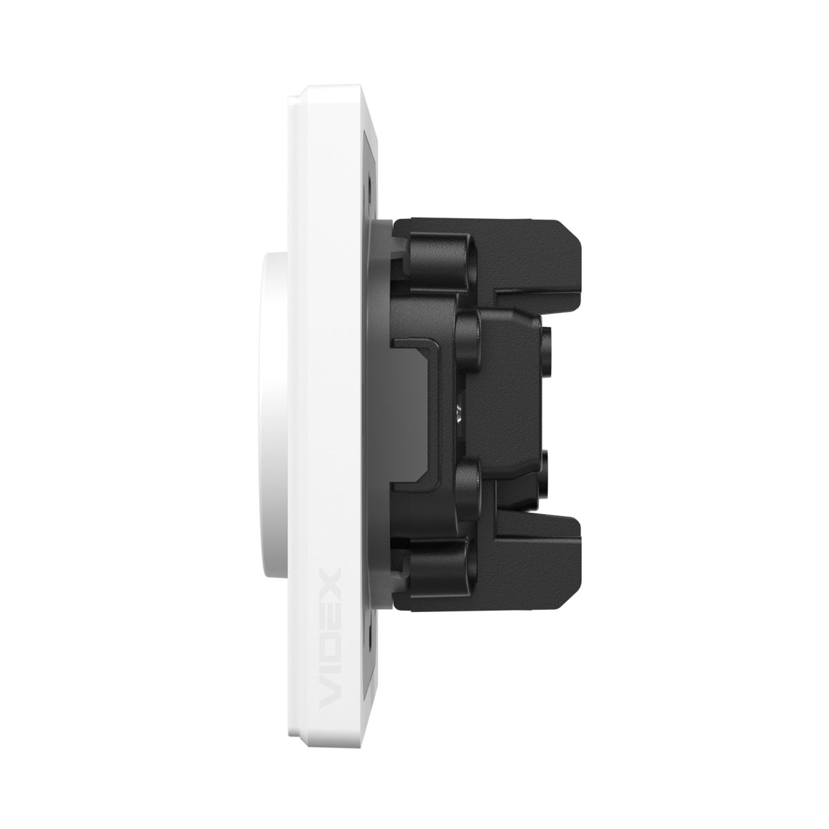 VIDEX NOTA Double Socket without Grounding – White Matte – image 3