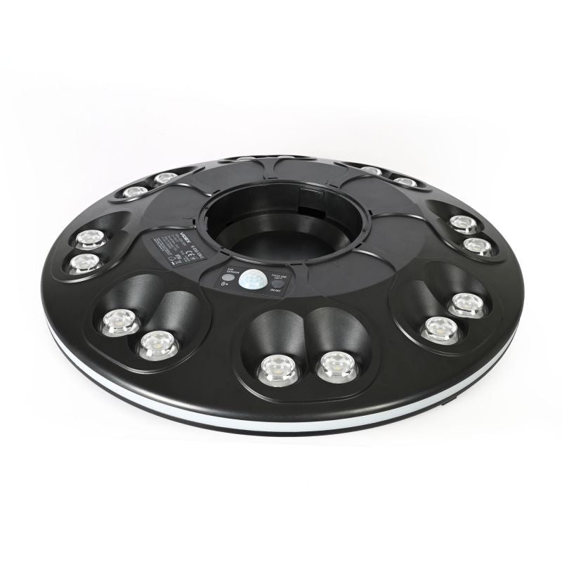 Solar Park Light VIDEX VL-GLSO-1254-S with Motion Sensor, 1400 lm, 3000 K / 5000 K - official VIDEX image 2
