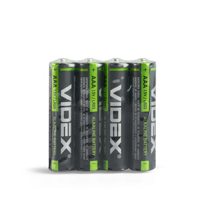 VIDEX LR03/AAA alkaline batteries, 1.5 V – 60-pack – official VIDEX image 1