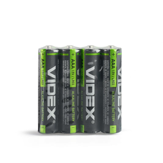 VIDEX LR03/AAA alkaline batteries, 1.5 V – 60-pack – official VIDEX image 1