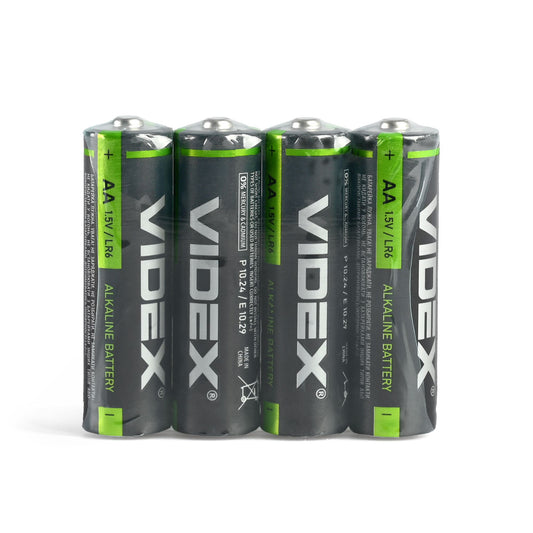 VIDEX LR6/AA alkaline batteries, 1.5 V – 60-pack – official VIDEX image 1