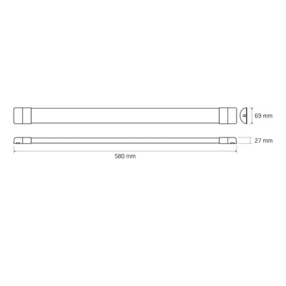 VIDEX BN02-1806CW linear light 18W white — official view 14