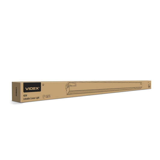 VIDEX BNL021-4012CB linear light 40W black — product view