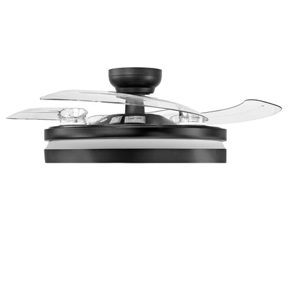 VIDEX CLF06-60CB ceiling light with fan 60W black — product view