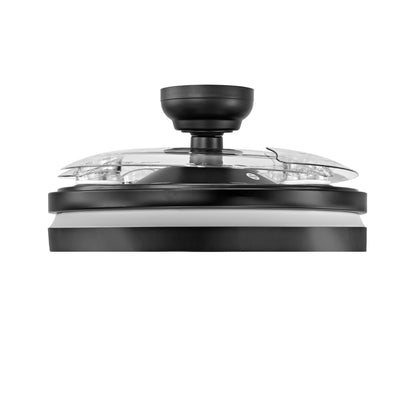 VIDEX CLF06-60CB ceiling light with fan 60W black — official view 3