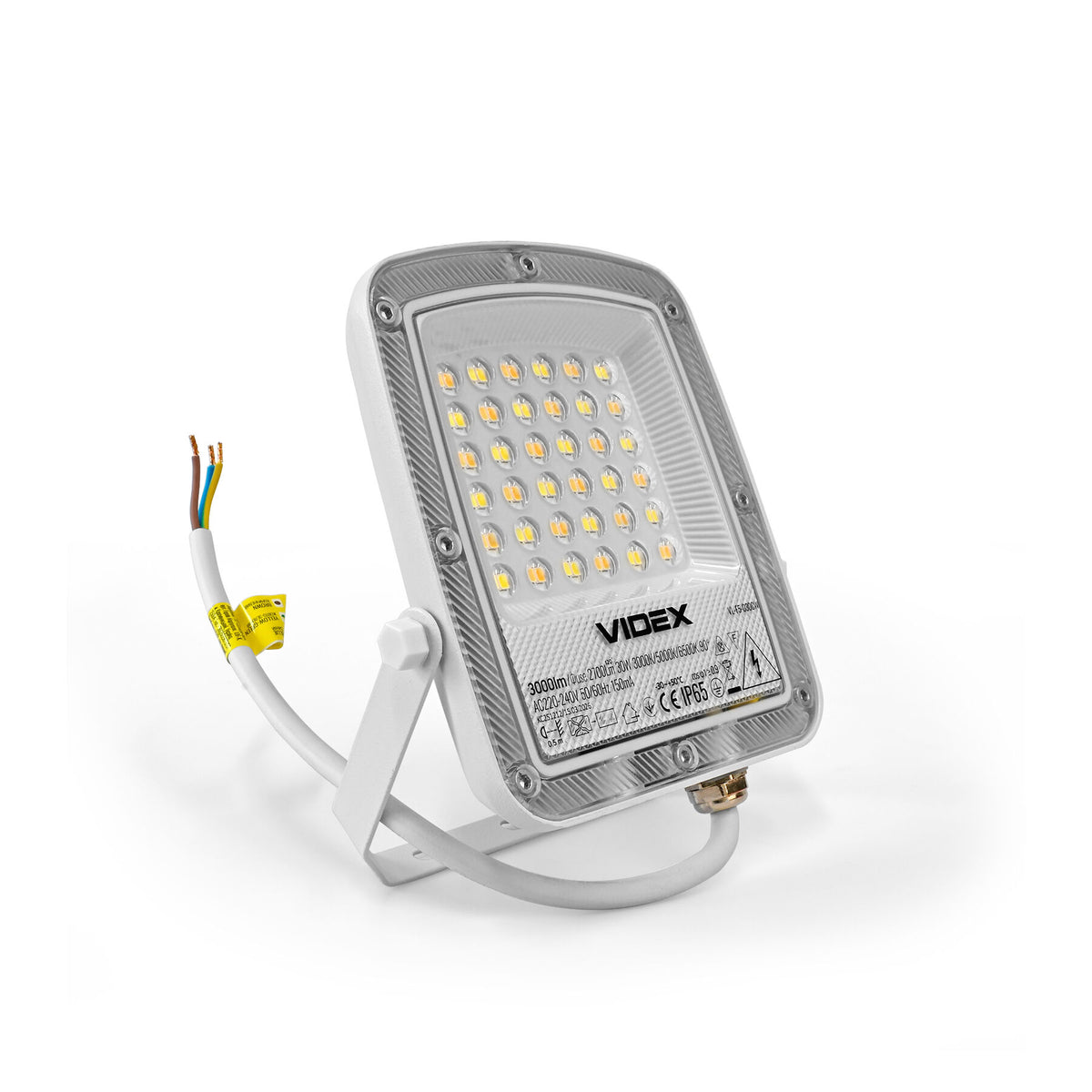VIDEX F5-030CW LED floodlight 30W white — official view 3
