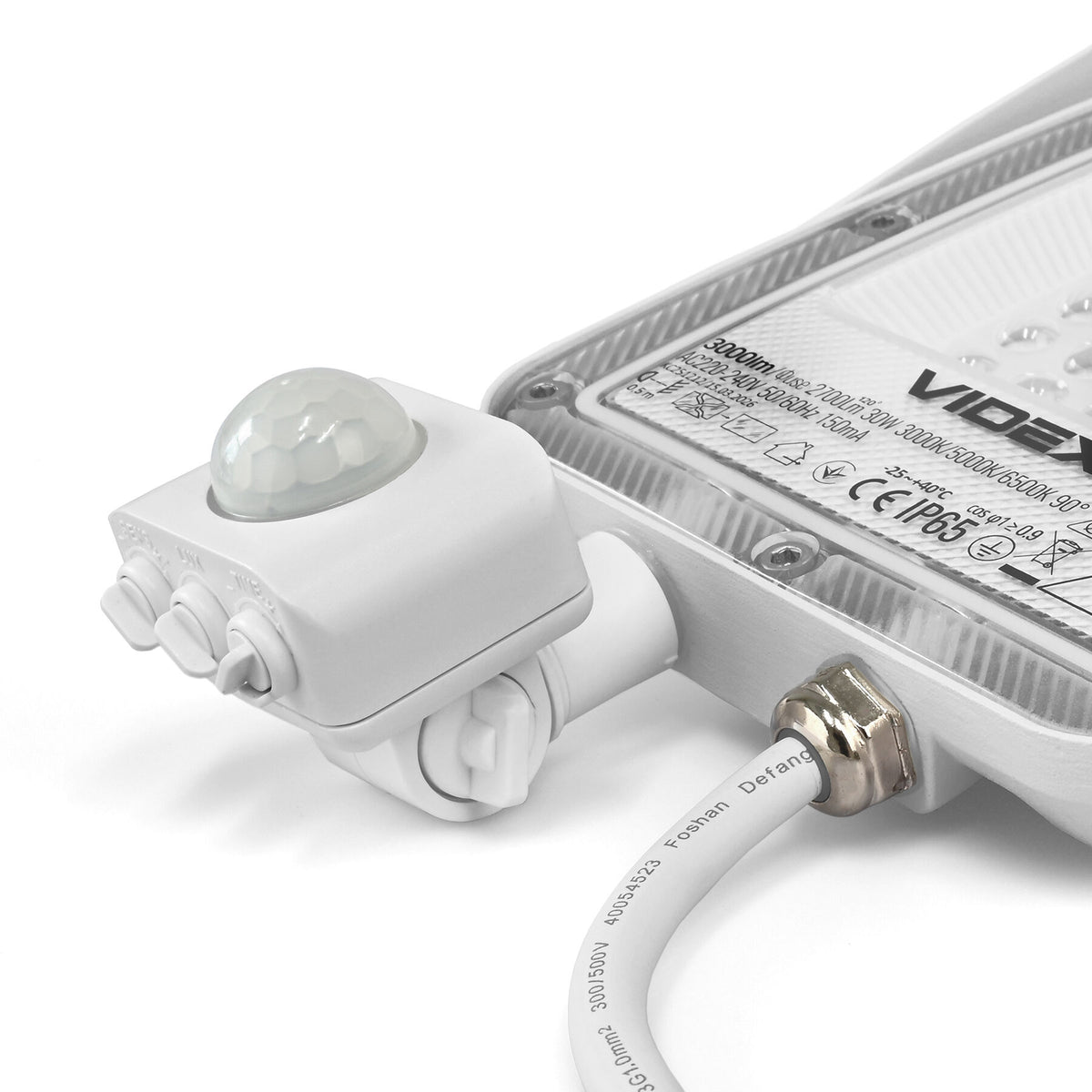VIDEX F5-030CW-S LED floodlight 30W white — official view 6