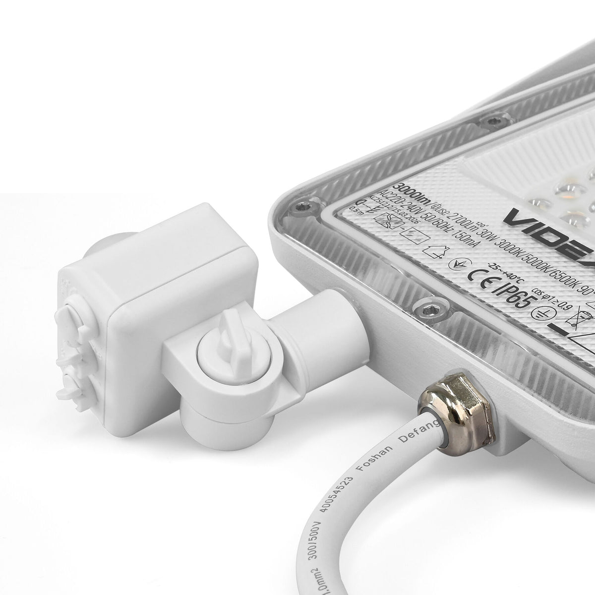 VIDEX F5-030CW-S LED floodlight 30W white — official view 7