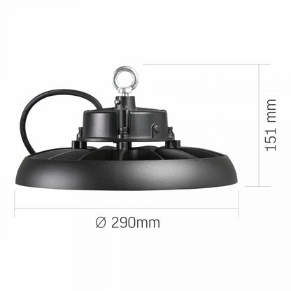 VIDEX HB01-1505B high bay light 150W black — official view 7
